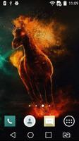 Shadowy horse live wallpaper-poster
