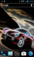 Lightning car live wallpaper Cartaz