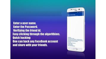 Pro FB Password Hacker Prank ảnh chụp màn hình 2