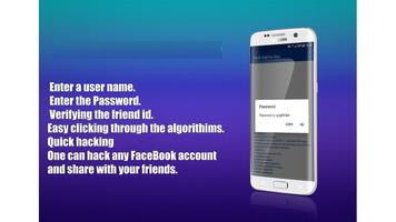 Pro FB Password Hacker Prank ảnh chụp màn hình 3