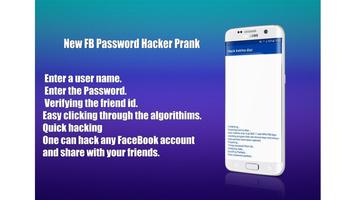 New FB Password Hacker Prank capture d'écran 2