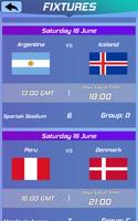Fifa World Cup 2018 : Schedule , Fixtures & Teams Screenshot 2