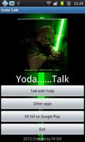Psycho Yoda Talking Shrink poster