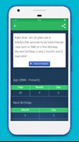 Hindi Age Calculator-  आयु की  تصوير الشاشة 1