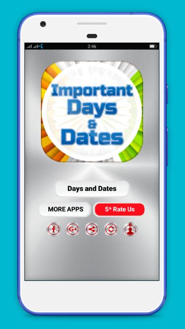 Important dates