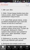 Quran Fihristi screenshot 2