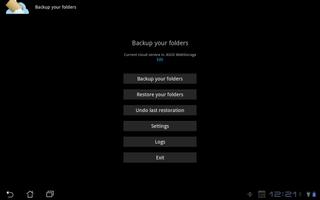 Backup your folders screenshot 3