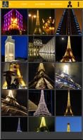 Paris de nuit fond d'écran screenshot 1