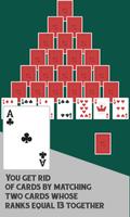 Pyramid Free Card Game capture d'écran 1