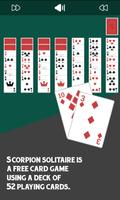 Scorpion Free Card Game Affiche