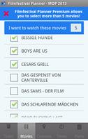 Filmfestival Planner Freemium screenshot 2