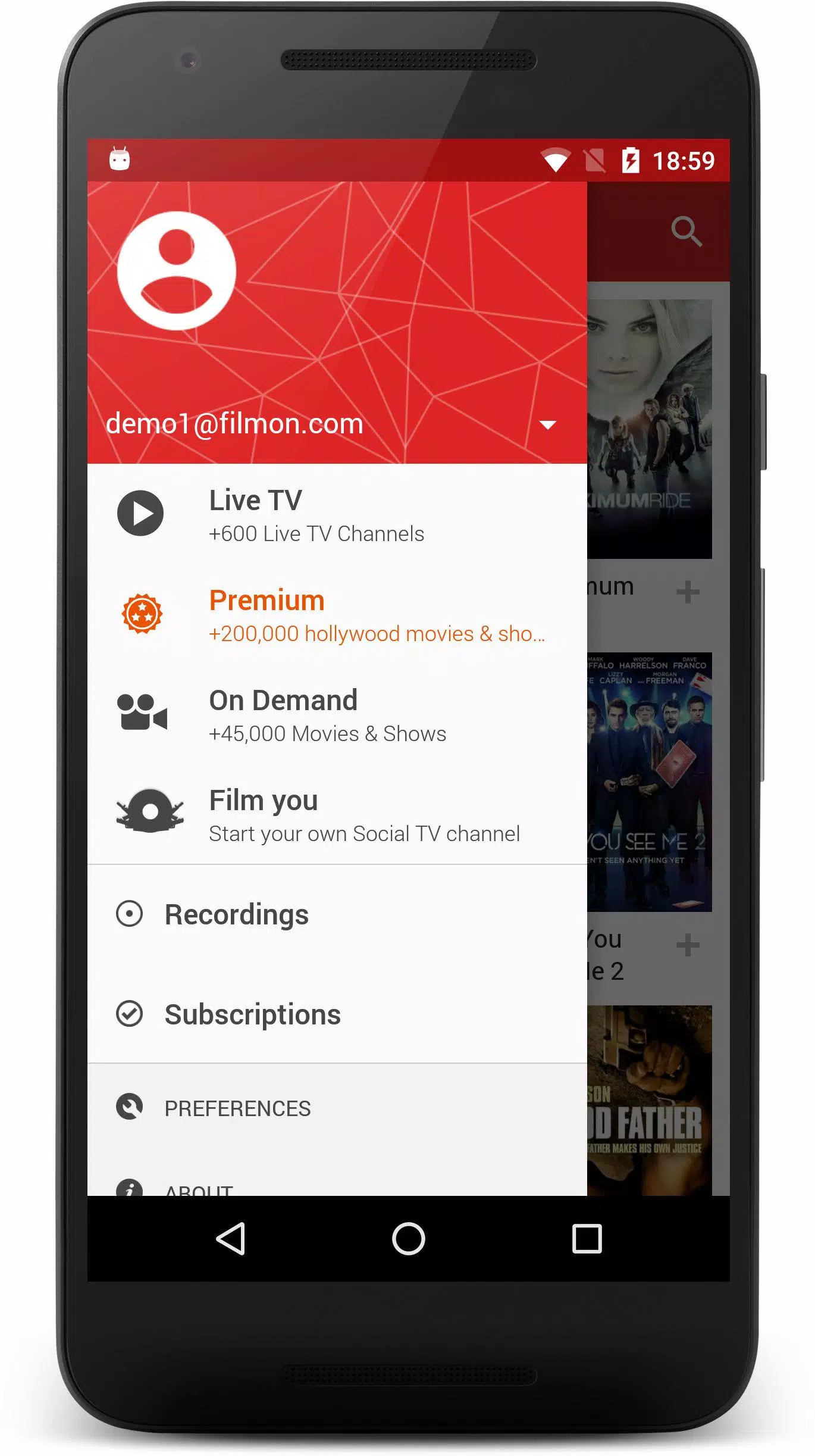 Descarga de APK de FilmOn Live TV FREE Chromecast para Android