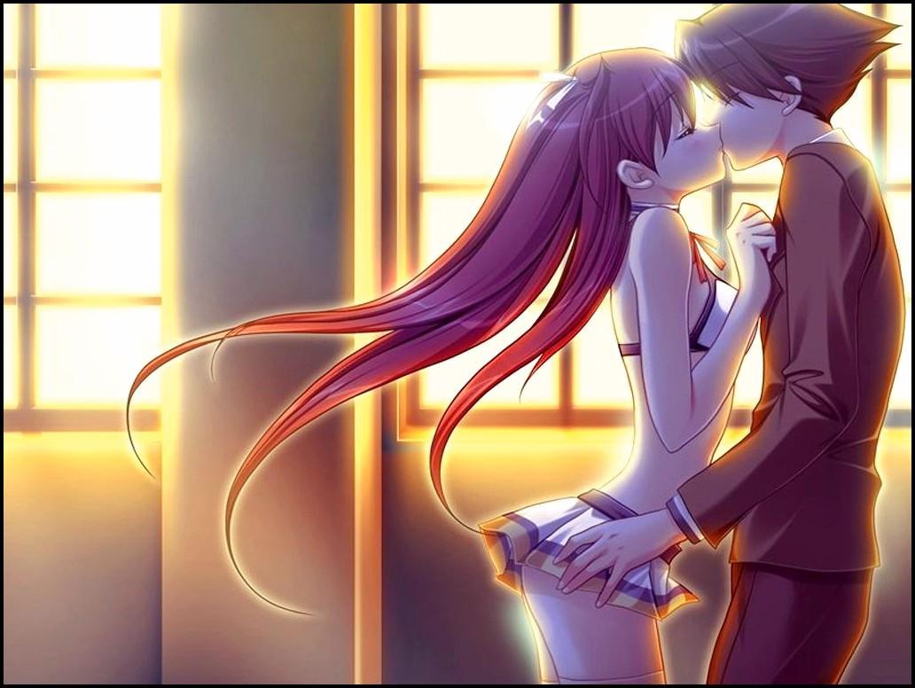 Download Gambar Wallpaper Android Anime Kiss terbaru 2020