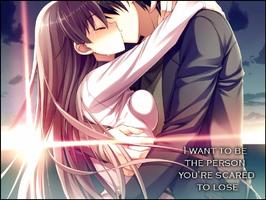 100+ Anime Couple Kiss Wallpaper capture d'écran 2