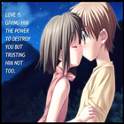 50+ Anime Love Wallpaper HD icono