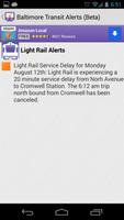 2 Schermata Baltimore Transit Delays