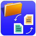 Administrador de archivos y transferencia de archi icono