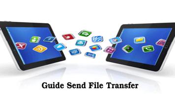 Bluetooth-Dateien Transferhandbuch App Plakat