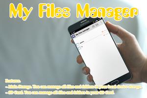 My files manager poster