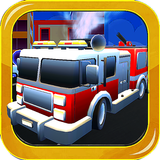 Fire Truck Driver City Rescue icône