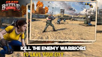 Grand Battle Royale Crime City Survival imagem de tela 1
