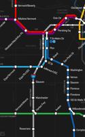 Los Angeles Metro Rail Map capture d'écran 1