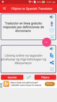 1 Schermata Filipino Spanish Translator