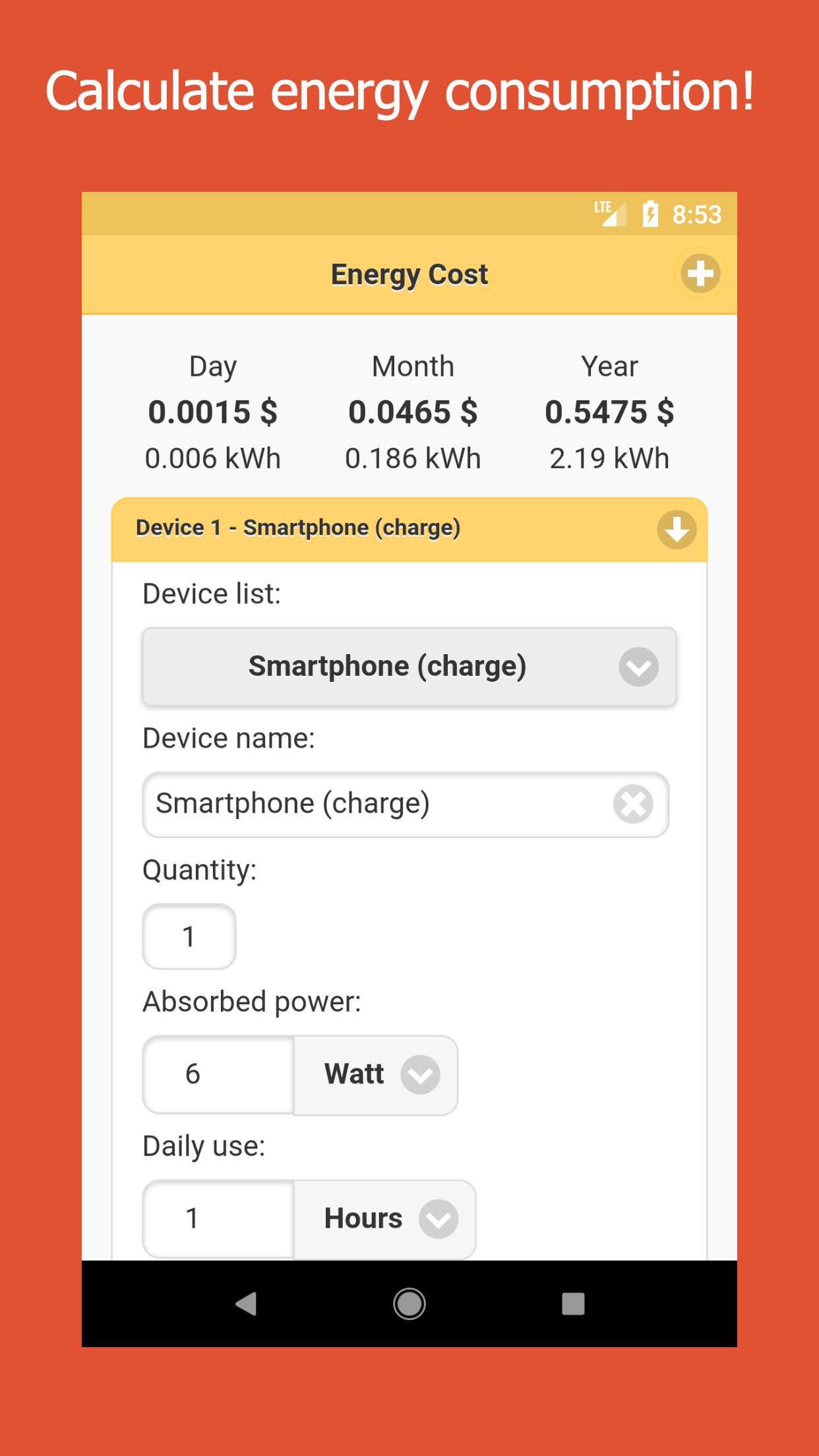 Energy Cost For Android Apk Download