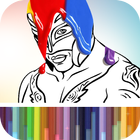 Coloring Book for WWE icône