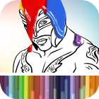 Coloring Book for WWE 圖標