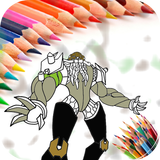 Coloring Book for Ban 10 آئیکن