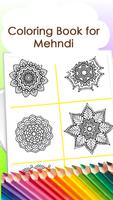 1 Schermata Coloring book for mehndi