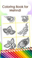 Coloring book for mehndi imagem de tela 2