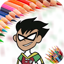 Coloring Book for Titans Go APK