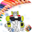 Coloring book for transformer