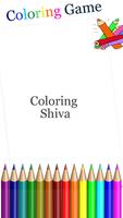Coloring Book For Shiva Affiche