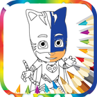 Coloring Book for Pj Mask icon