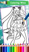 Coloring Book For Winx screenshot 2