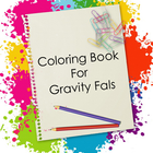 Coloring game For Gravity Fals icon