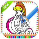 🍀Coloring Book to Draw WinX🍀 APK