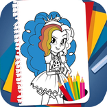 Coloring Book for Equestria Girls