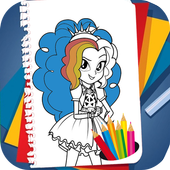 Coloring Book for Equestria Girls icon