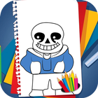 Coloring Book for Undertale Sans icono