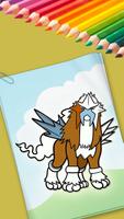 Coloring Book For Legendary Pokemon syot layar 1