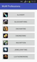 Professions guide for WoW Affiche