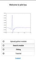 python numpy plot&fit Affiche