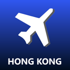 Hong Kong Airport HKG Flight Info-icoon