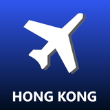 Hong Kong Airport HKG Flight Info ikona