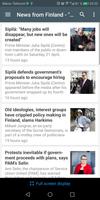 Finland Focus News capture d'écran 1