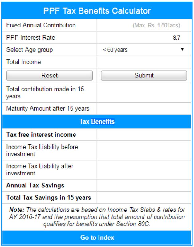 online ppf calculator for 15 years Ppf monthly investment (sip) calculator (up to 21 years).